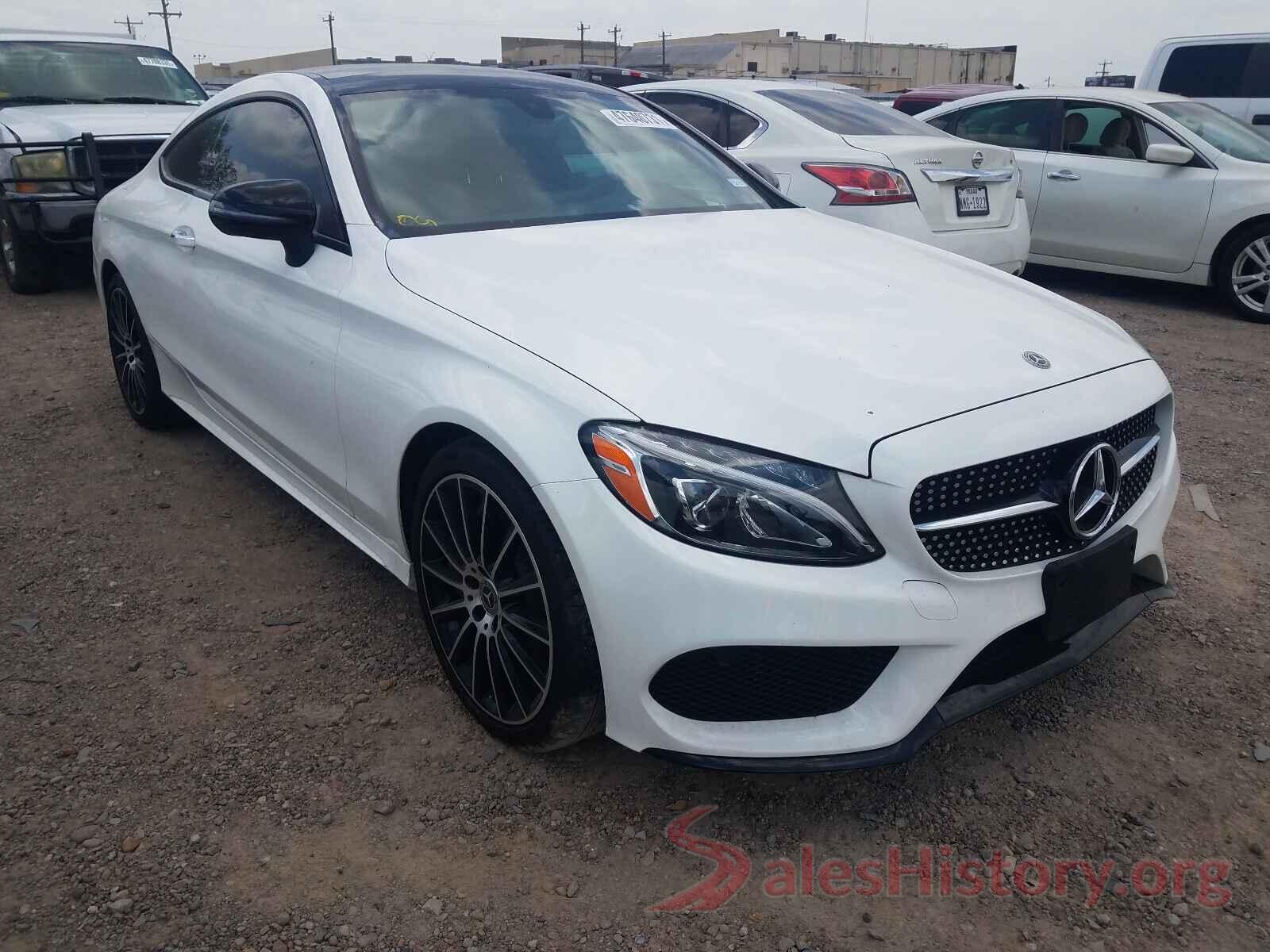 WDDWJ4JB1JF742085 2018 MERCEDES-BENZ C CLASS