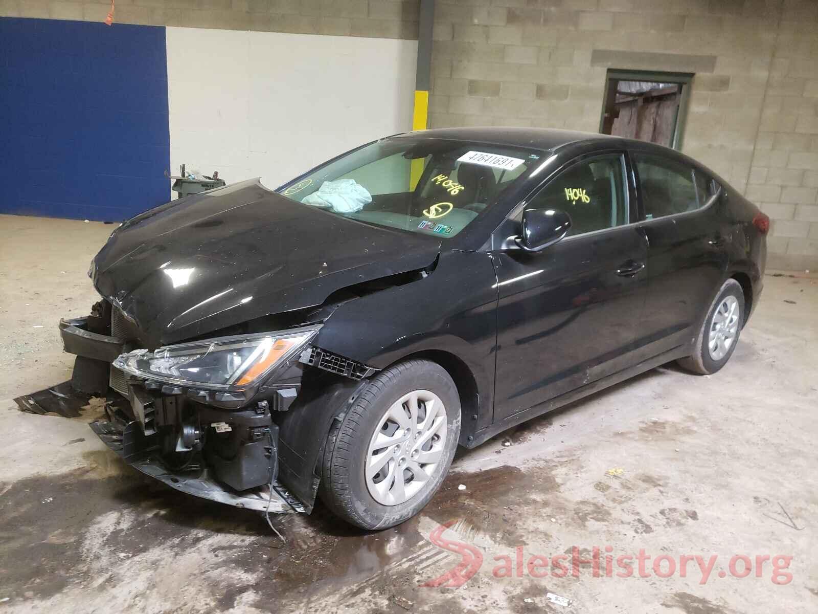 5NPD74LF0LH501160 2020 HYUNDAI ELANTRA