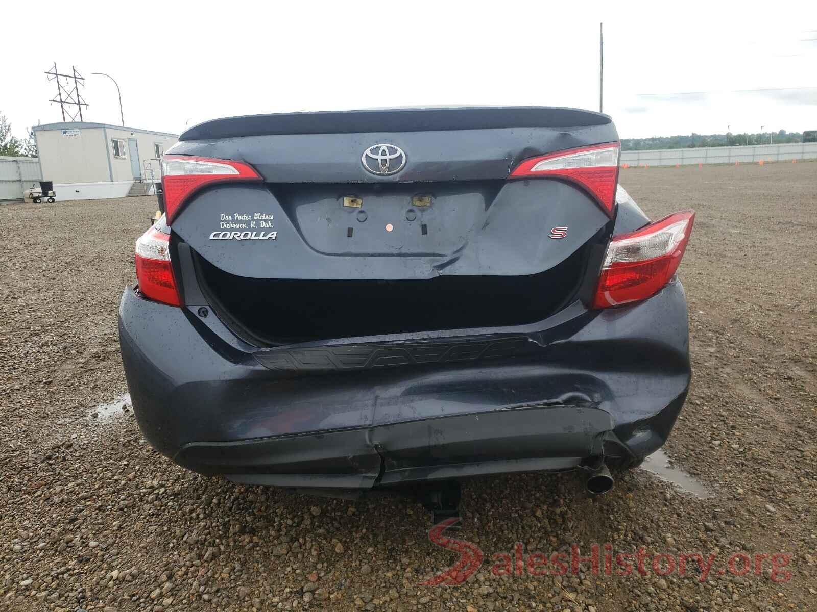 5YFBURHE2GP368553 2016 TOYOTA COROLLA