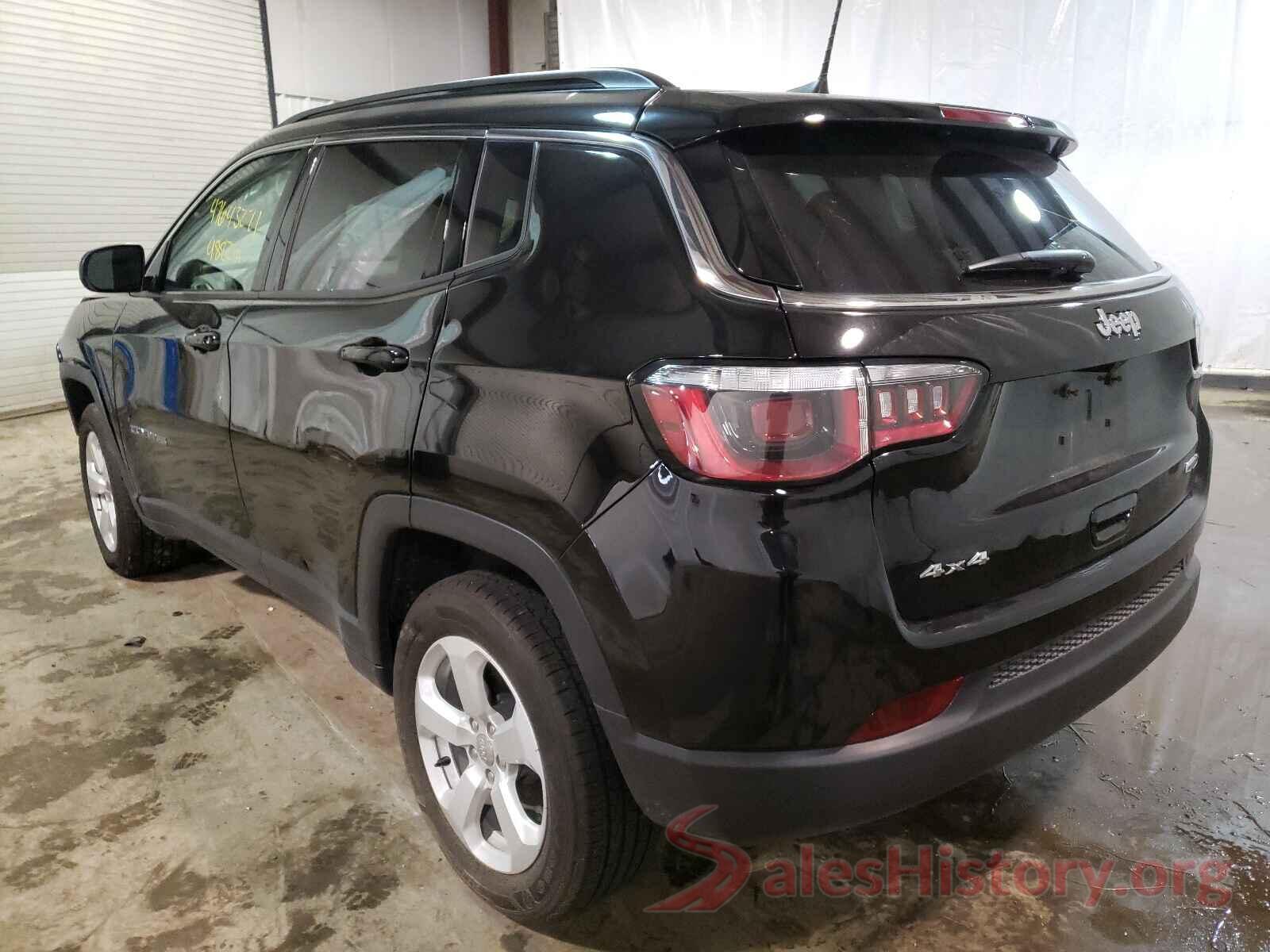 3C4NJDBB6KT593233 2019 JEEP COMPASS