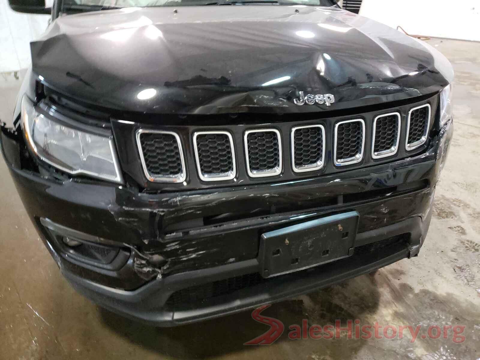 3C4NJDBB6KT593233 2019 JEEP COMPASS