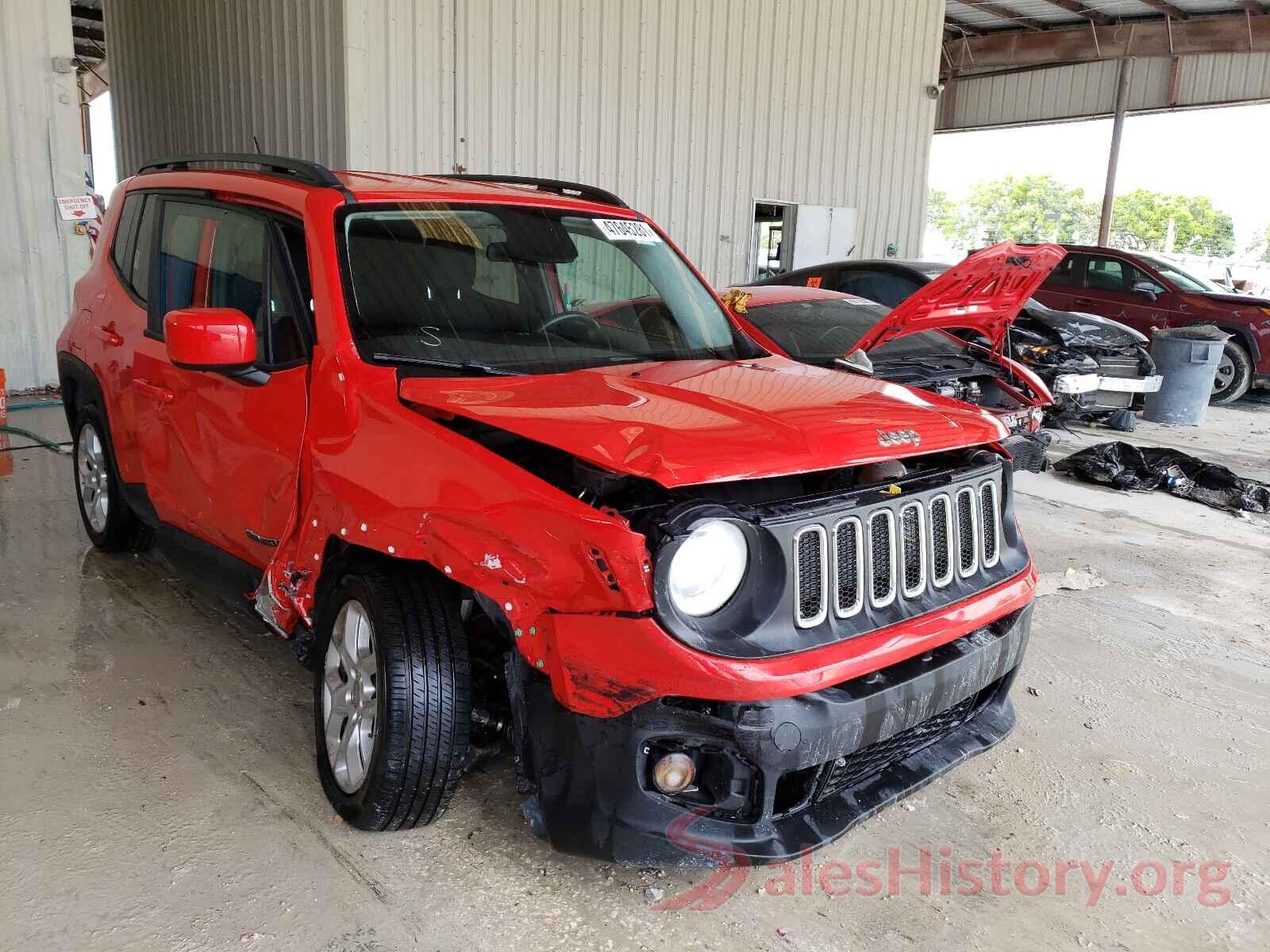 ZACCJABT7GPE13335 2016 JEEP RENEGADE