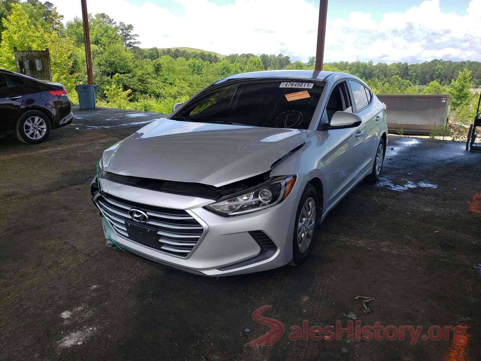 KMHD74LFXHU079911 2017 HYUNDAI ELANTRA