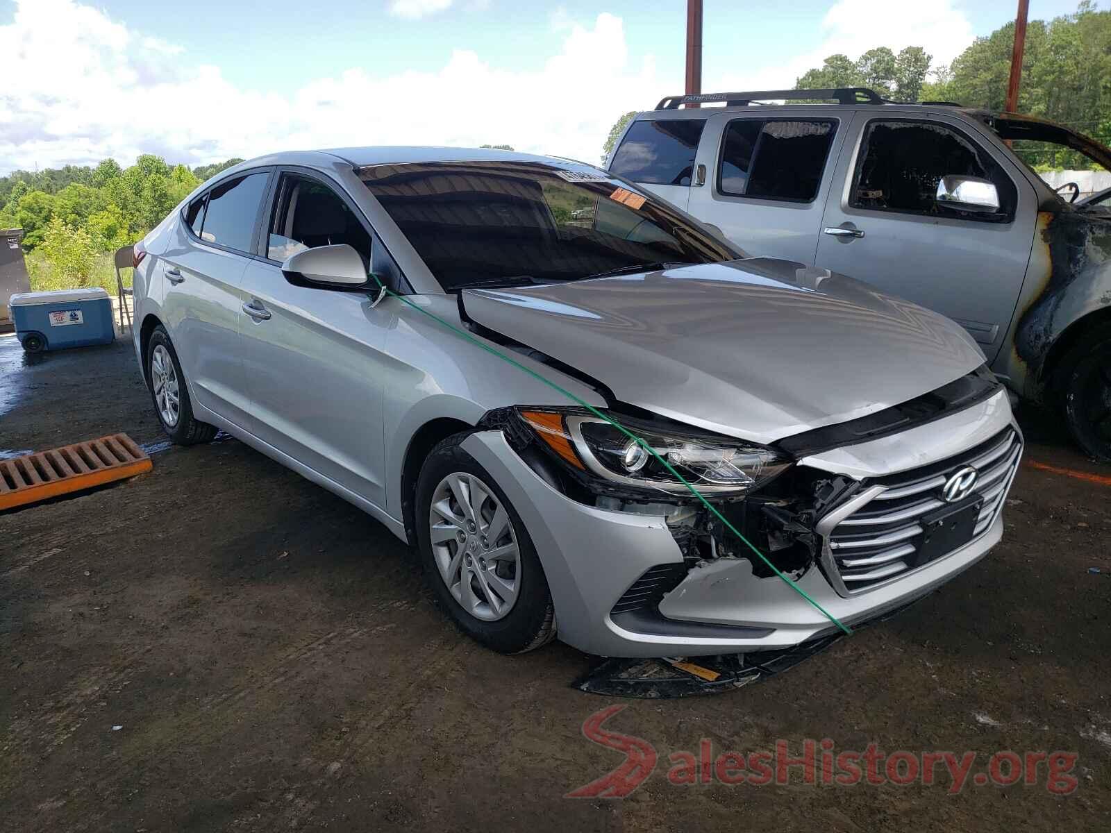 KMHD74LFXHU079911 2017 HYUNDAI ELANTRA