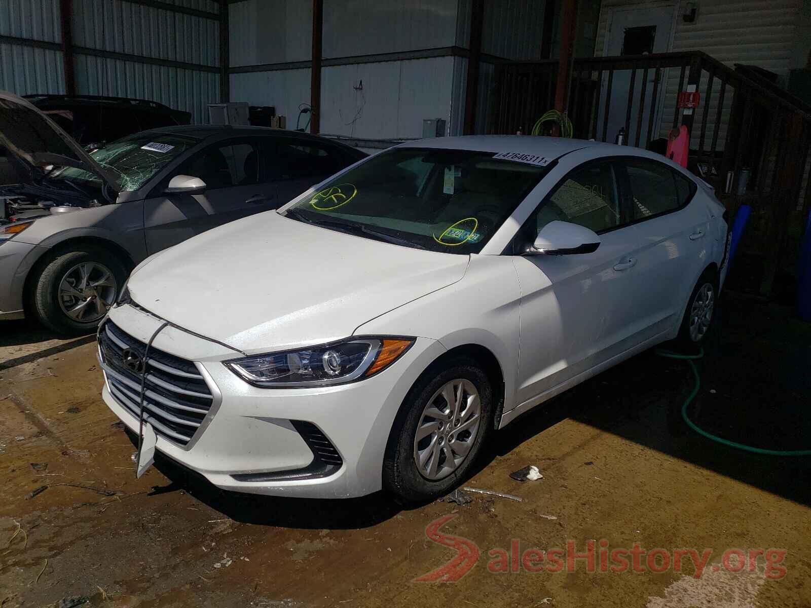 5NPD74LF5JH385709 2018 HYUNDAI ELANTRA