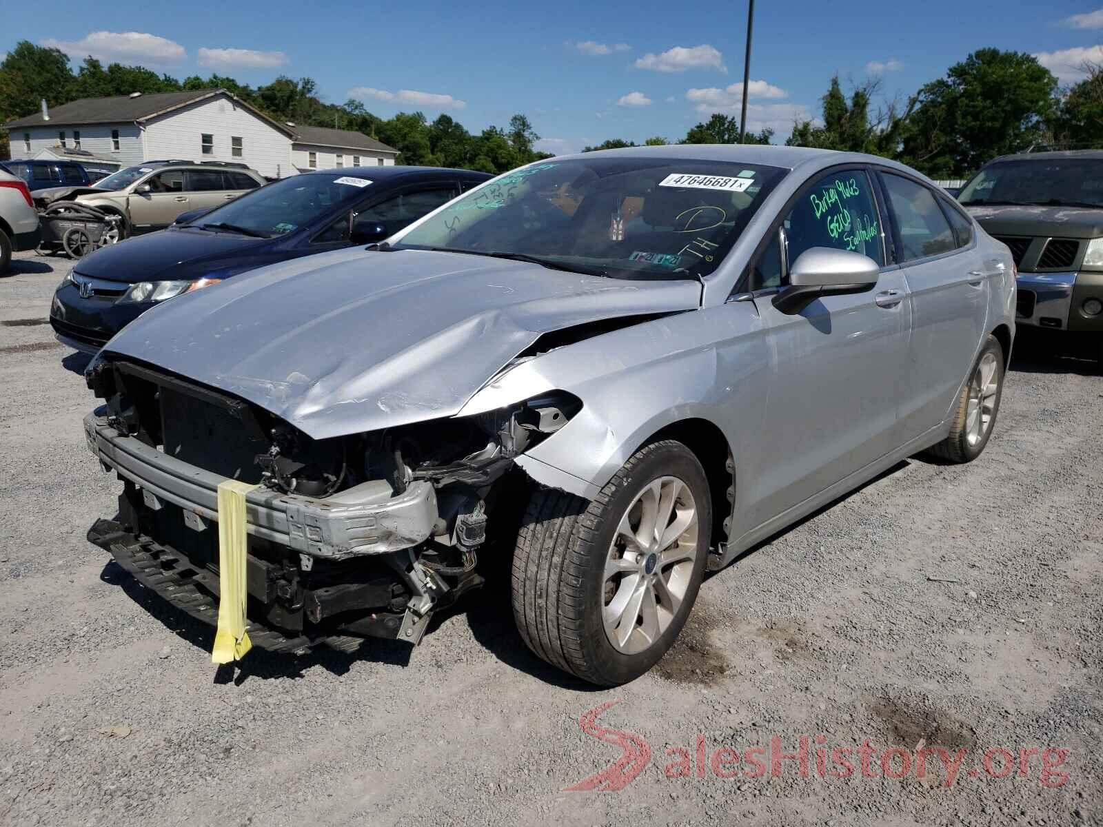 3FA6P0HD9KR127335 2019 FORD FUSION