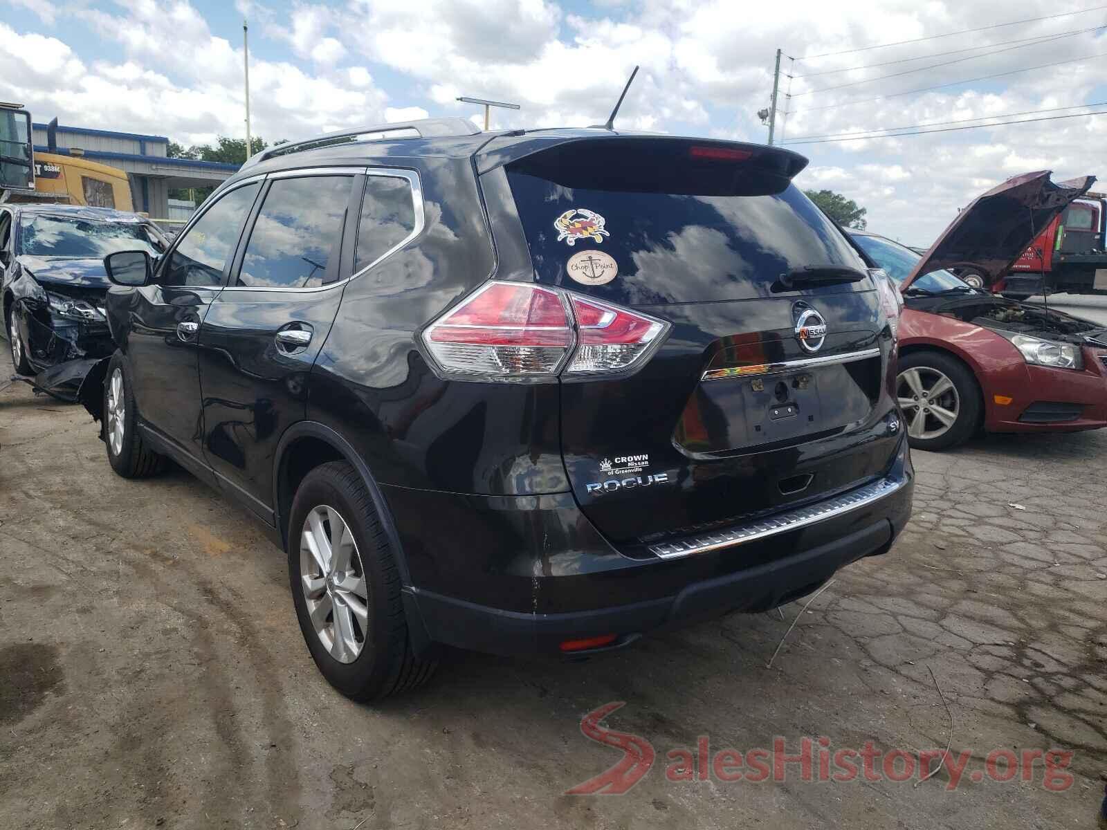 5N1AT2MT4GC809288 2016 NISSAN ROGUE