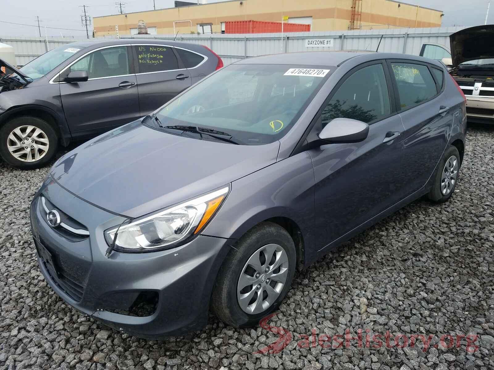 KMHCT5AE5HU303075 2017 HYUNDAI ACCENT