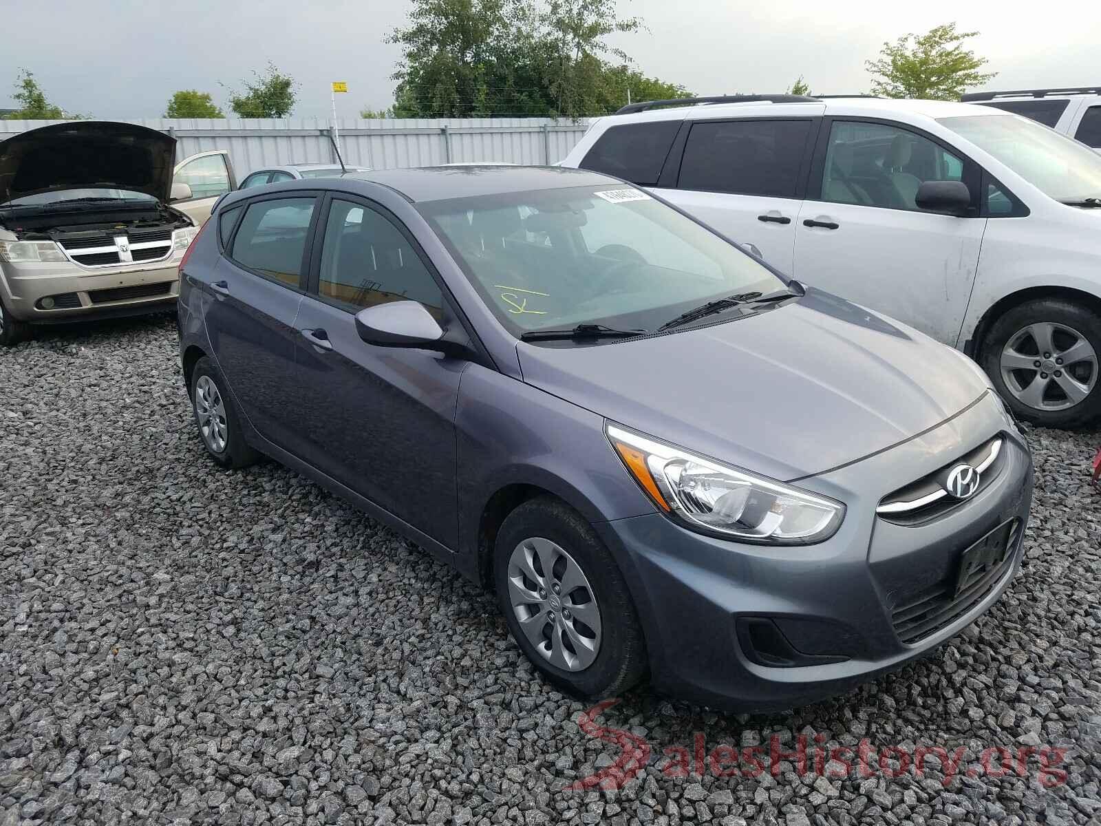 KMHCT5AE5HU303075 2017 HYUNDAI ACCENT