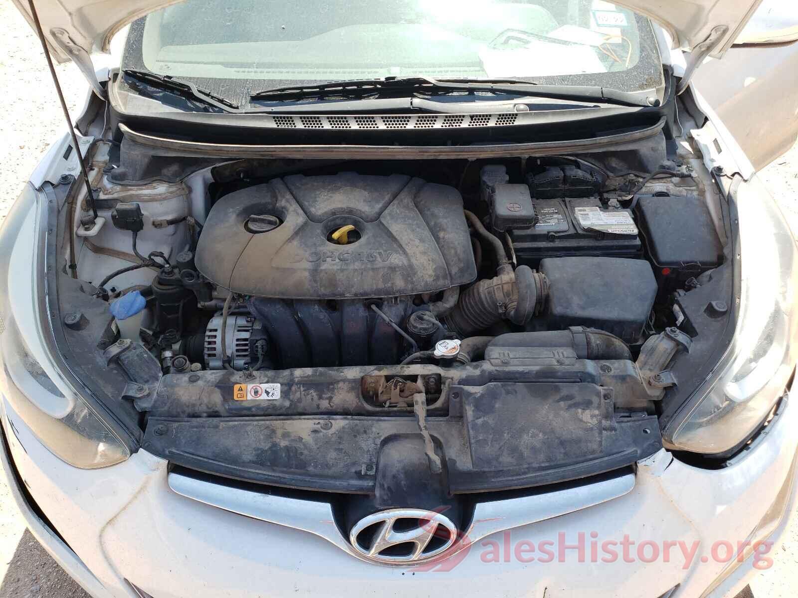 5NPDH4AE8GH672543 2016 HYUNDAI ELANTRA