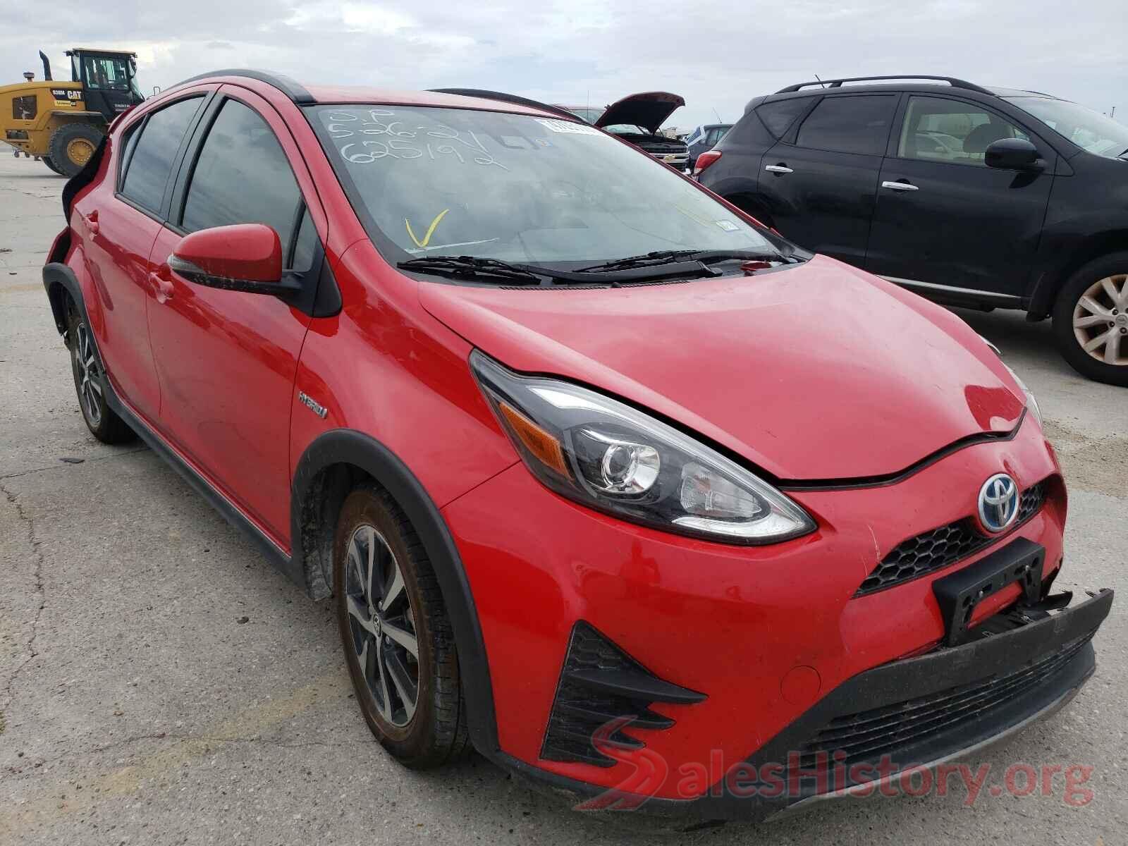 JTDKDTB39K1625192 2019 TOYOTA PRIUS