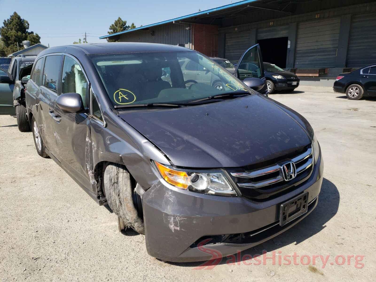 5FNRL5H63GB169137 2016 HONDA ODYSSEY