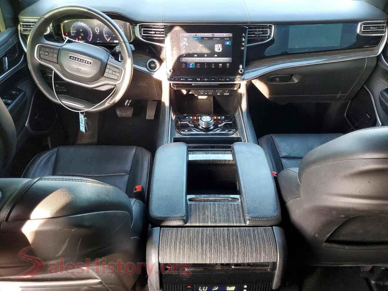 2022 JEEP WAGONEER VIN 1C4SJVDT8NS107249, interior dashboard