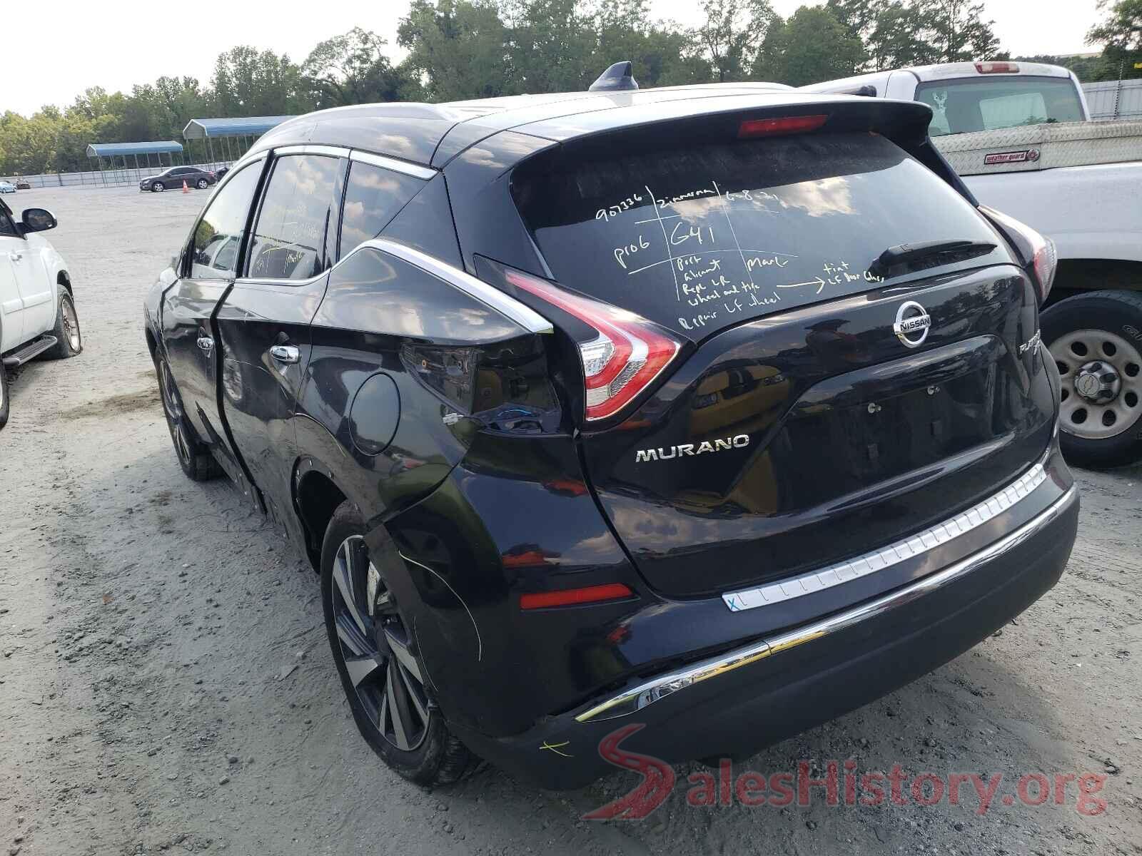 5N1AZ2MH8JN130307 2018 NISSAN MURANO