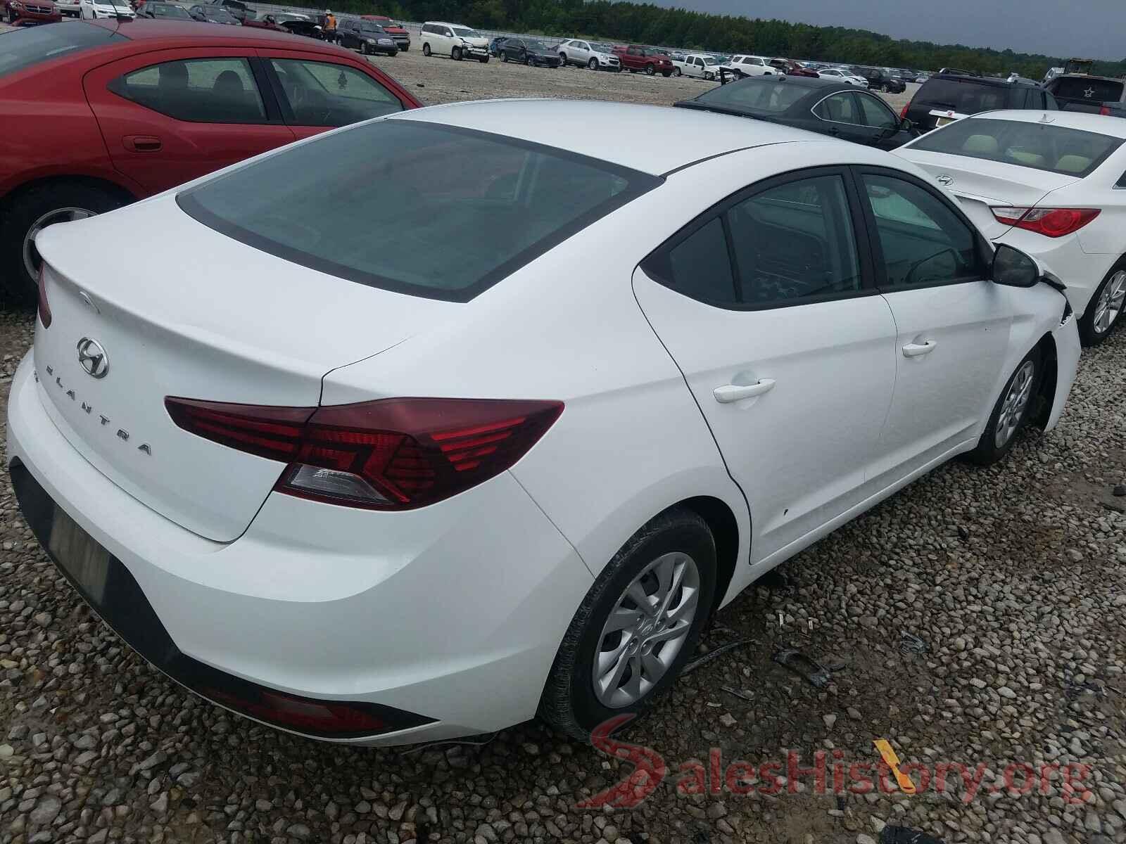 5NPD74LF4KH406616 2019 HYUNDAI ELANTRA