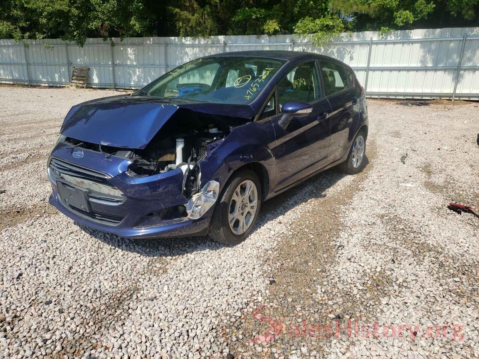 3FADP4EJ5GM103109 2016 FORD FIESTA