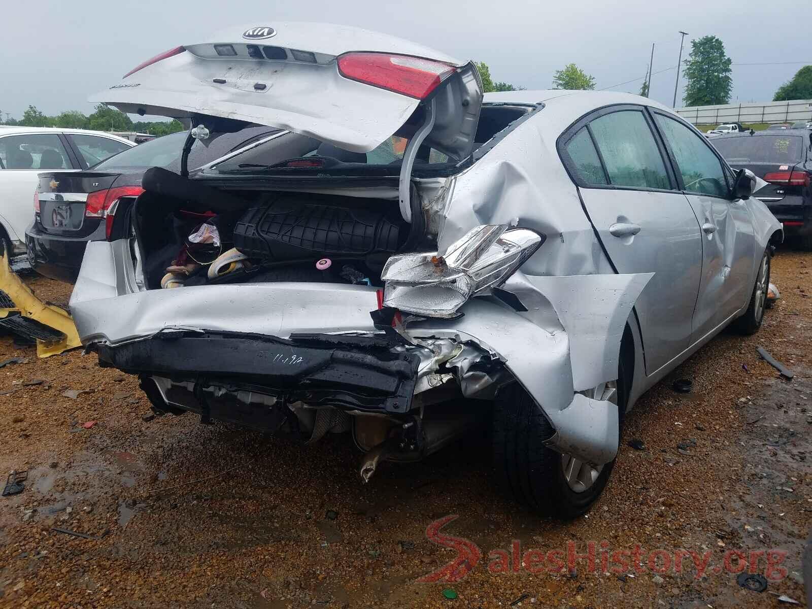 KNAFX4A64G5558220 2016 KIA FORTE