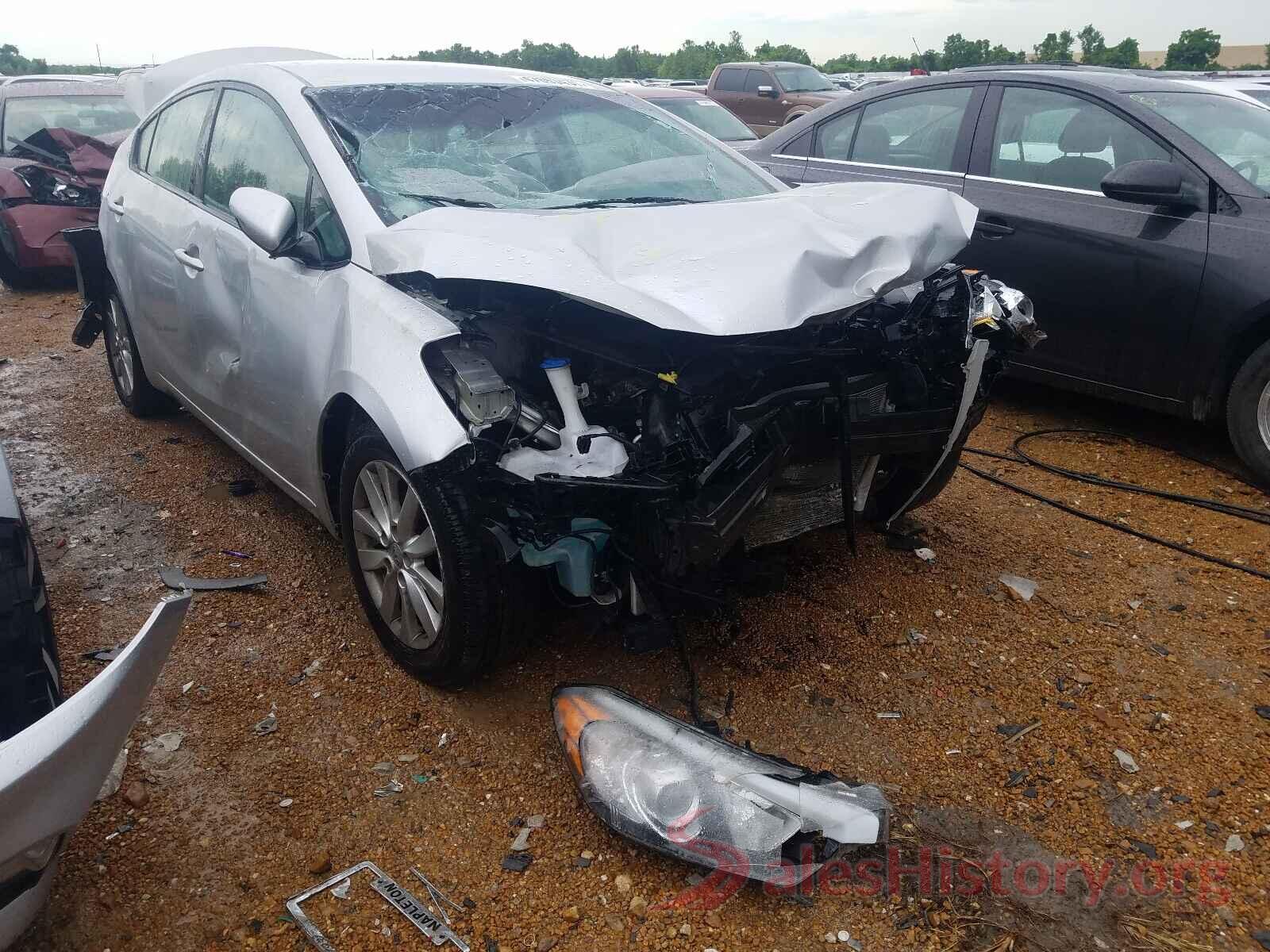 KNAFX4A64G5558220 2016 KIA FORTE