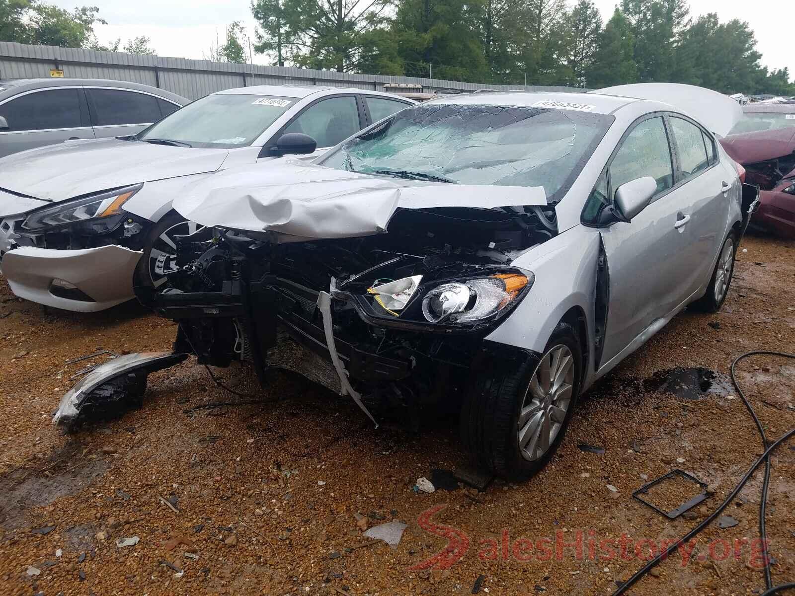 KNAFX4A64G5558220 2016 KIA FORTE