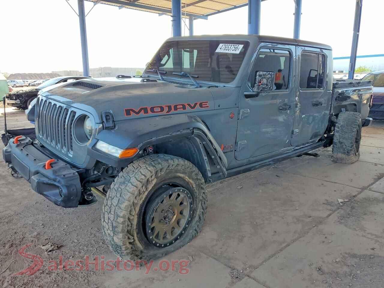 2021 JEEP GLADIATOR VIN 1C6JJTEG9ML609415, auction photo