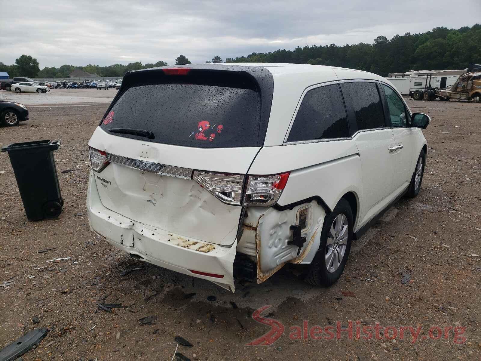 5FNRL5H67HB003124 2017 HONDA ODYSSEY