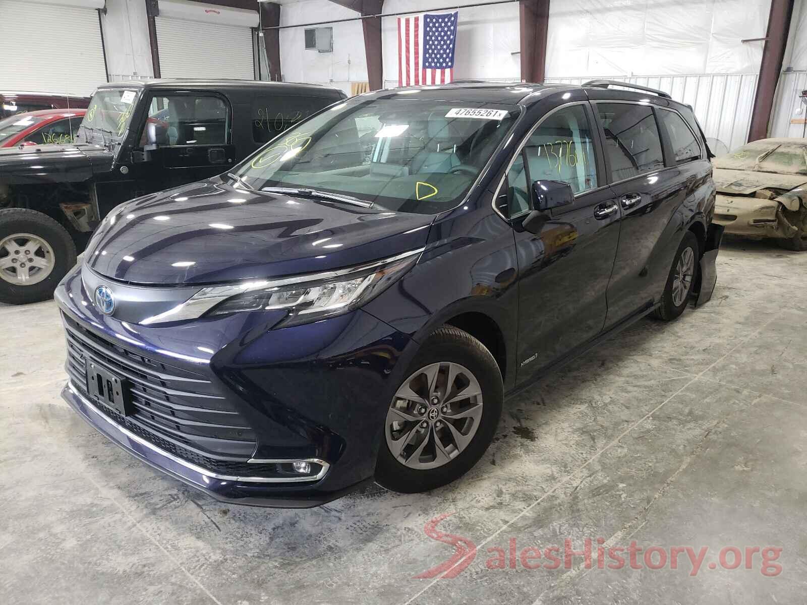 5TDJSKFC5MS002745 2021 TOYOTA SIENNA