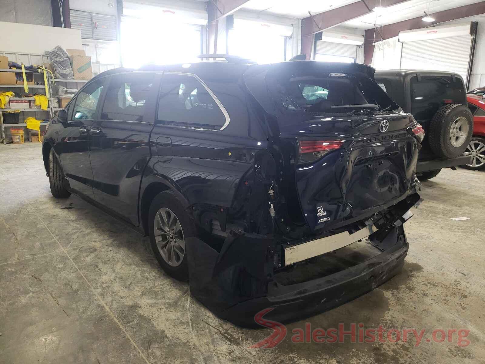 5TDJSKFC5MS002745 2021 TOYOTA SIENNA