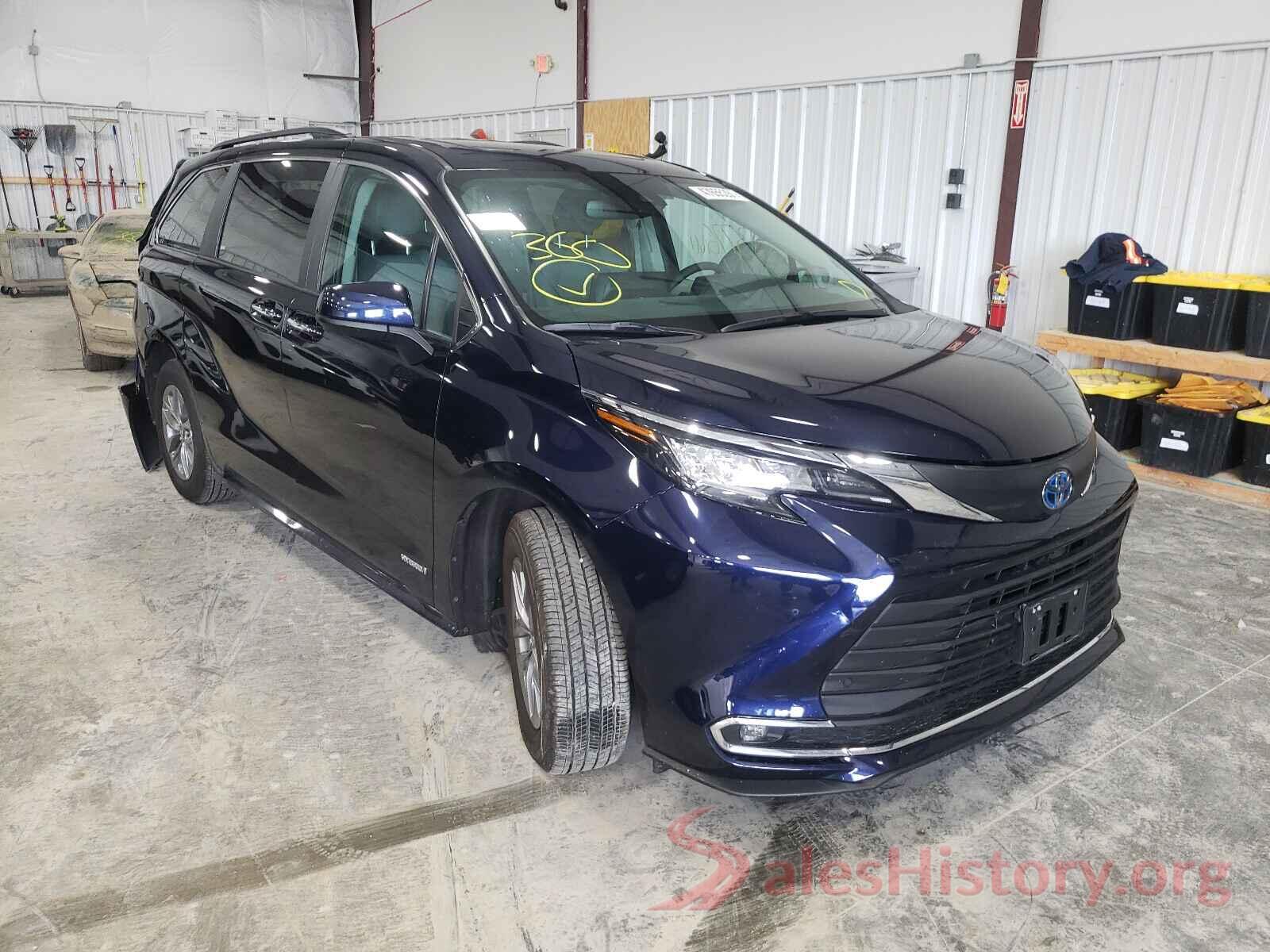 5TDJSKFC5MS002745 2021 TOYOTA SIENNA