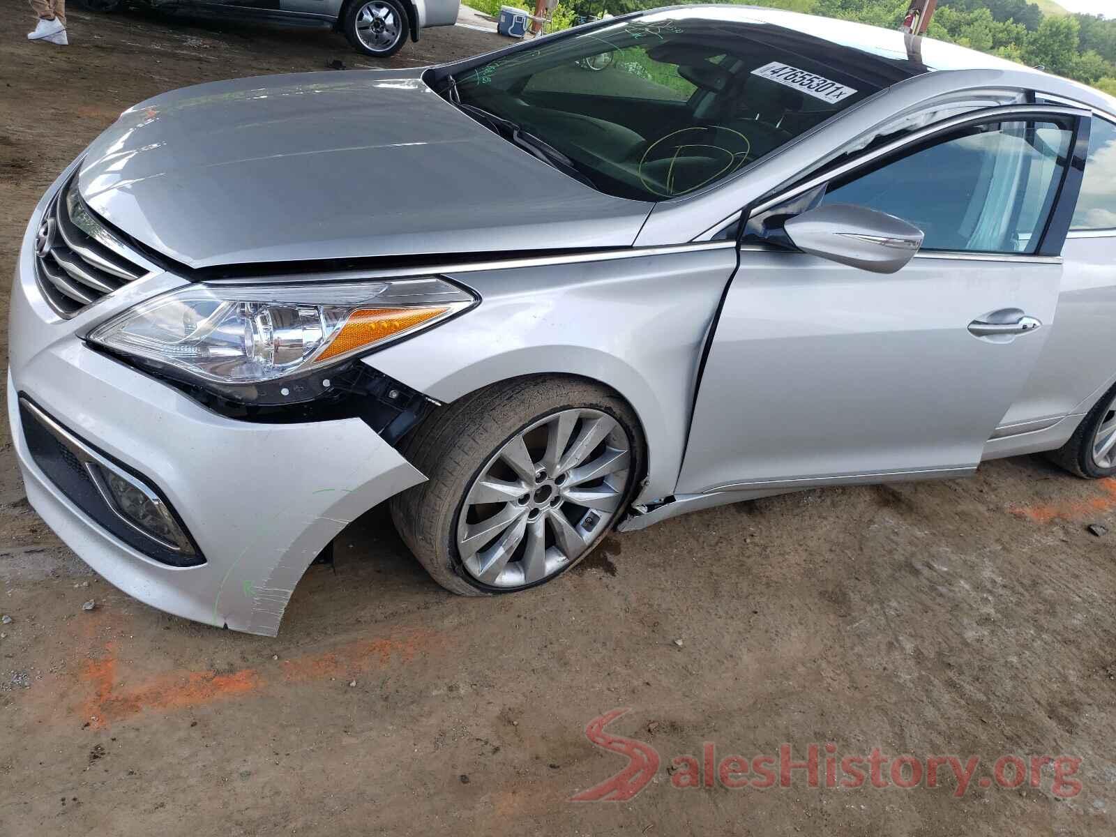 KMHFH4JG9HA583420 2017 HYUNDAI AZERA