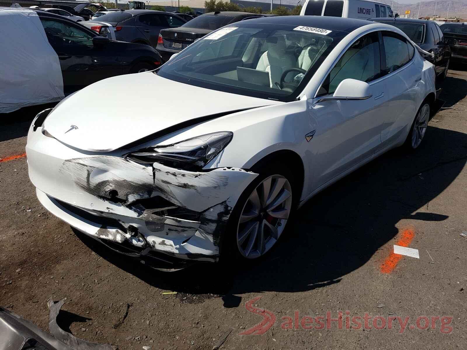 5YJ3E1EA8KF445063 2019 TESLA MODEL 3