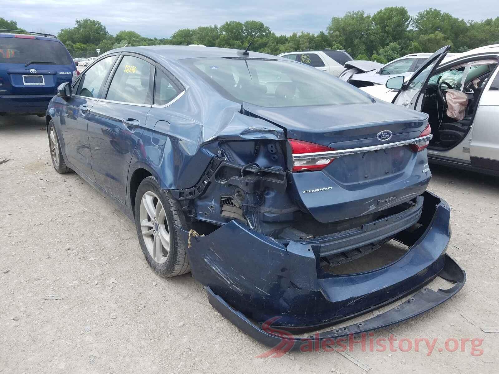 3FA6P0HD8JR267617 2018 FORD FUSION