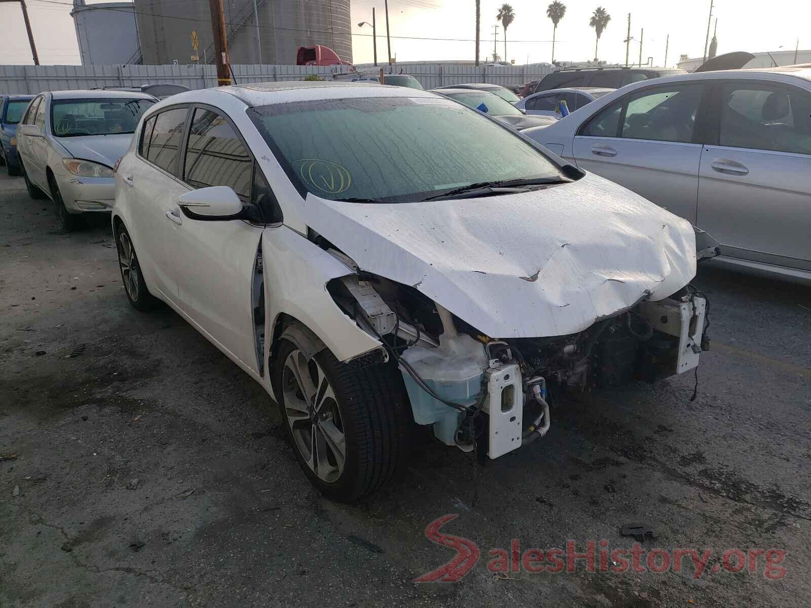 KNAFX5A88G5547809 2016 KIA FORTE