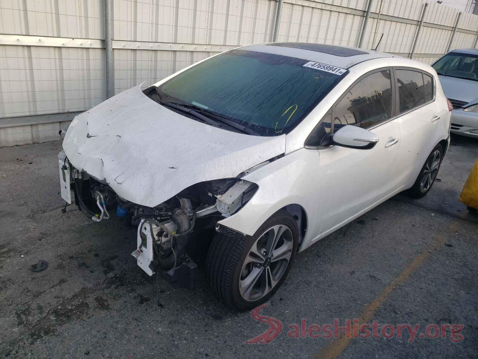 KNAFX5A88G5547809 2016 KIA FORTE