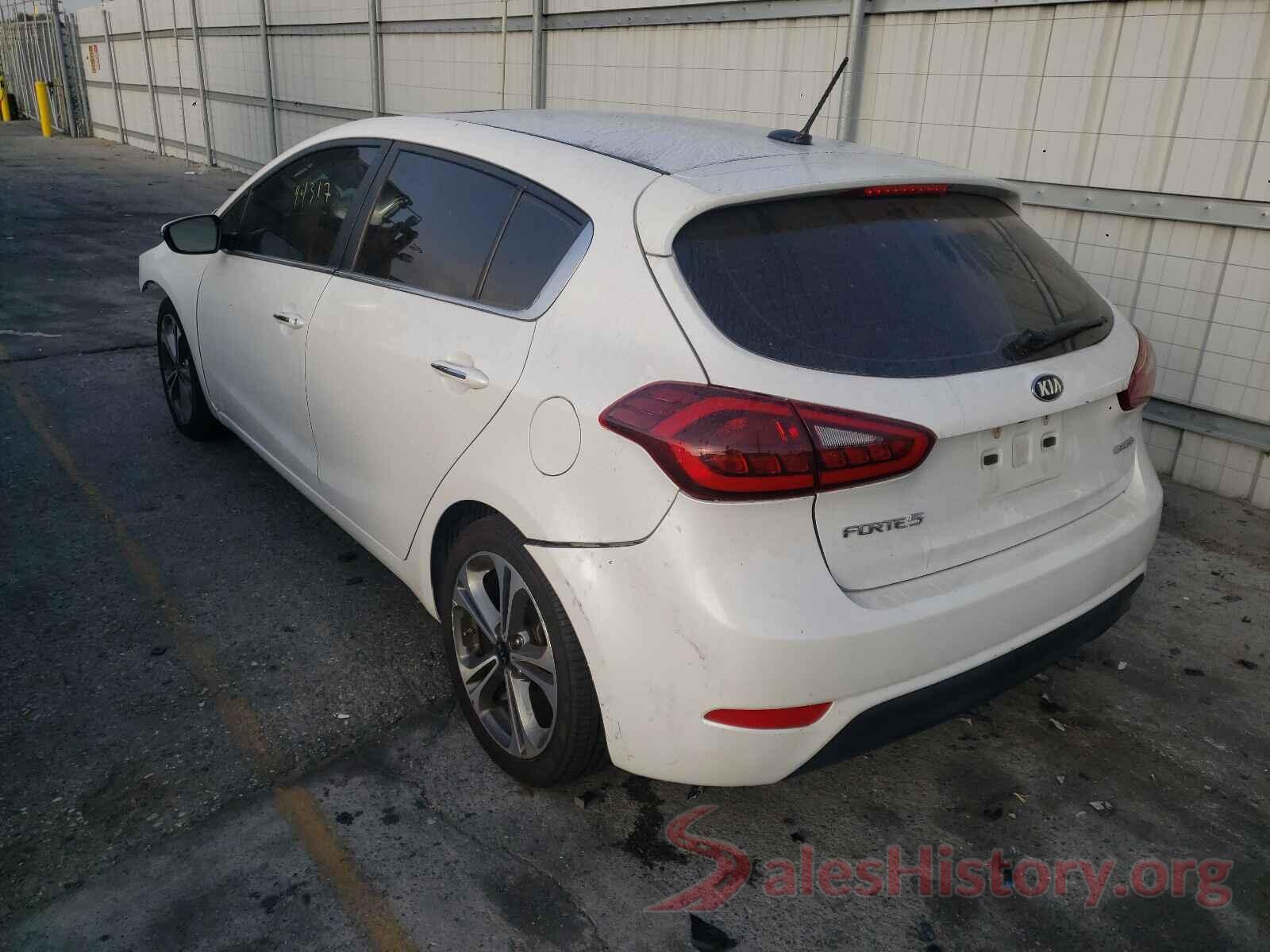 KNAFX5A88G5547809 2016 KIA FORTE