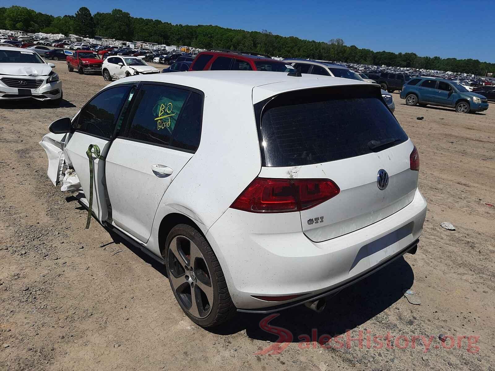 3VW4T7AU5GM017867 2016 VOLKSWAGEN GTI