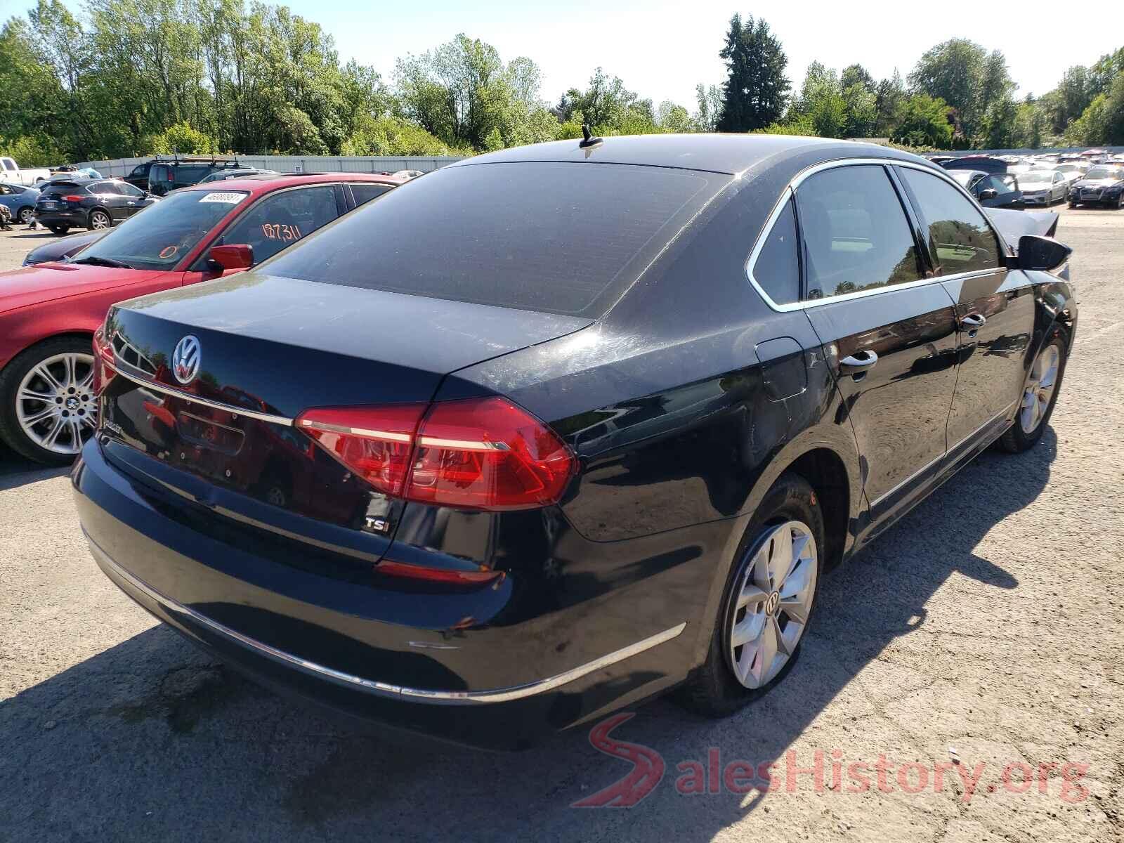 1VWAT7A33GC067596 2016 VOLKSWAGEN PASSAT