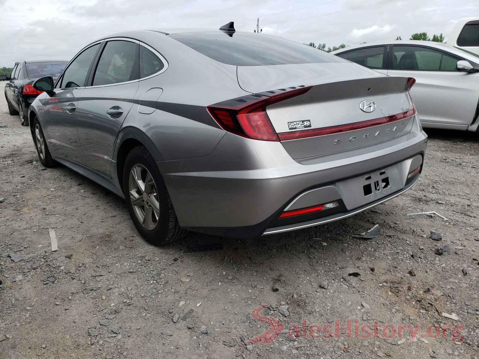 5NPEG4JA9LH008167 2020 HYUNDAI SONATA