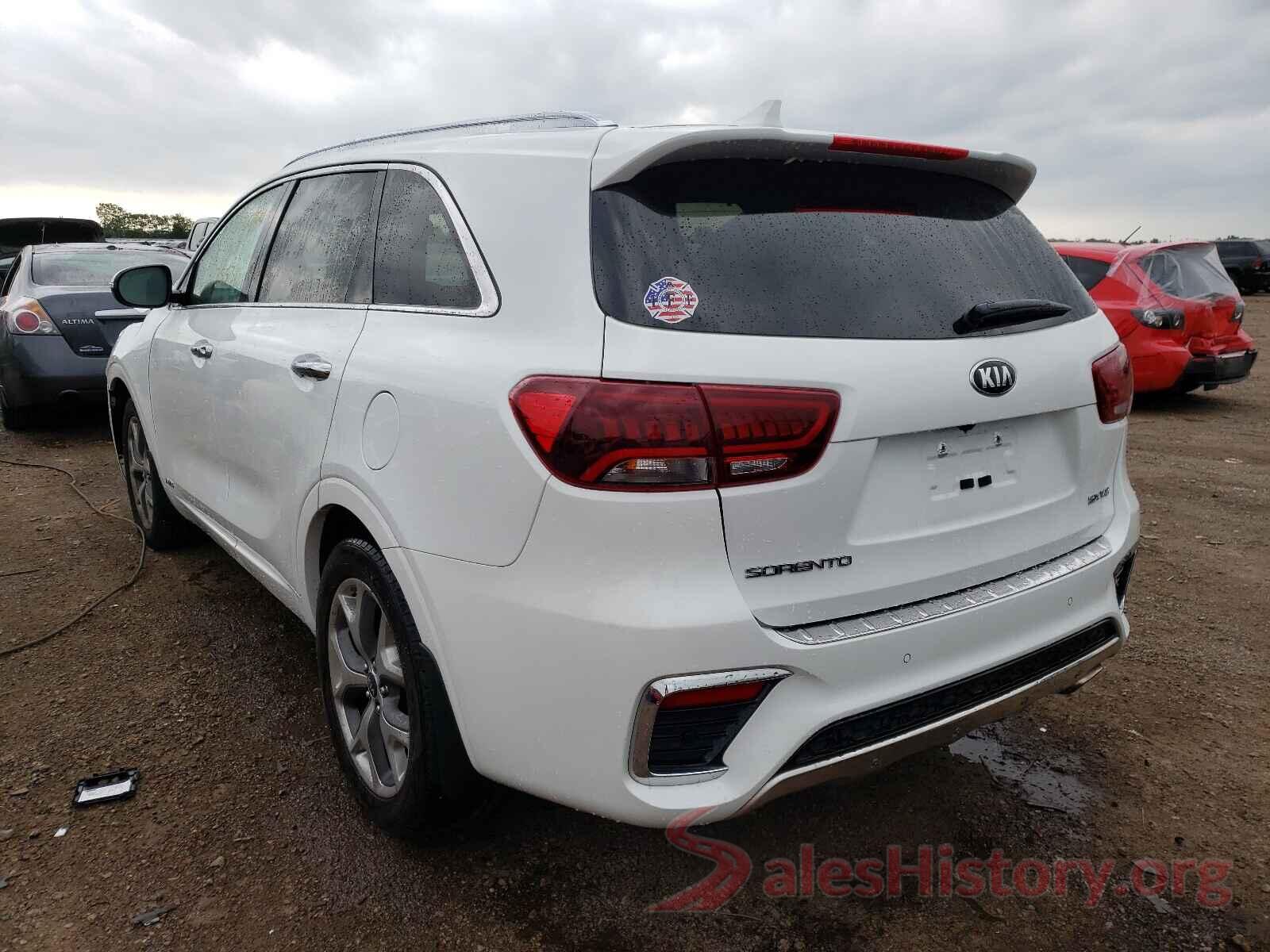 5XYPKDA53KG507577 2019 KIA SORENTO