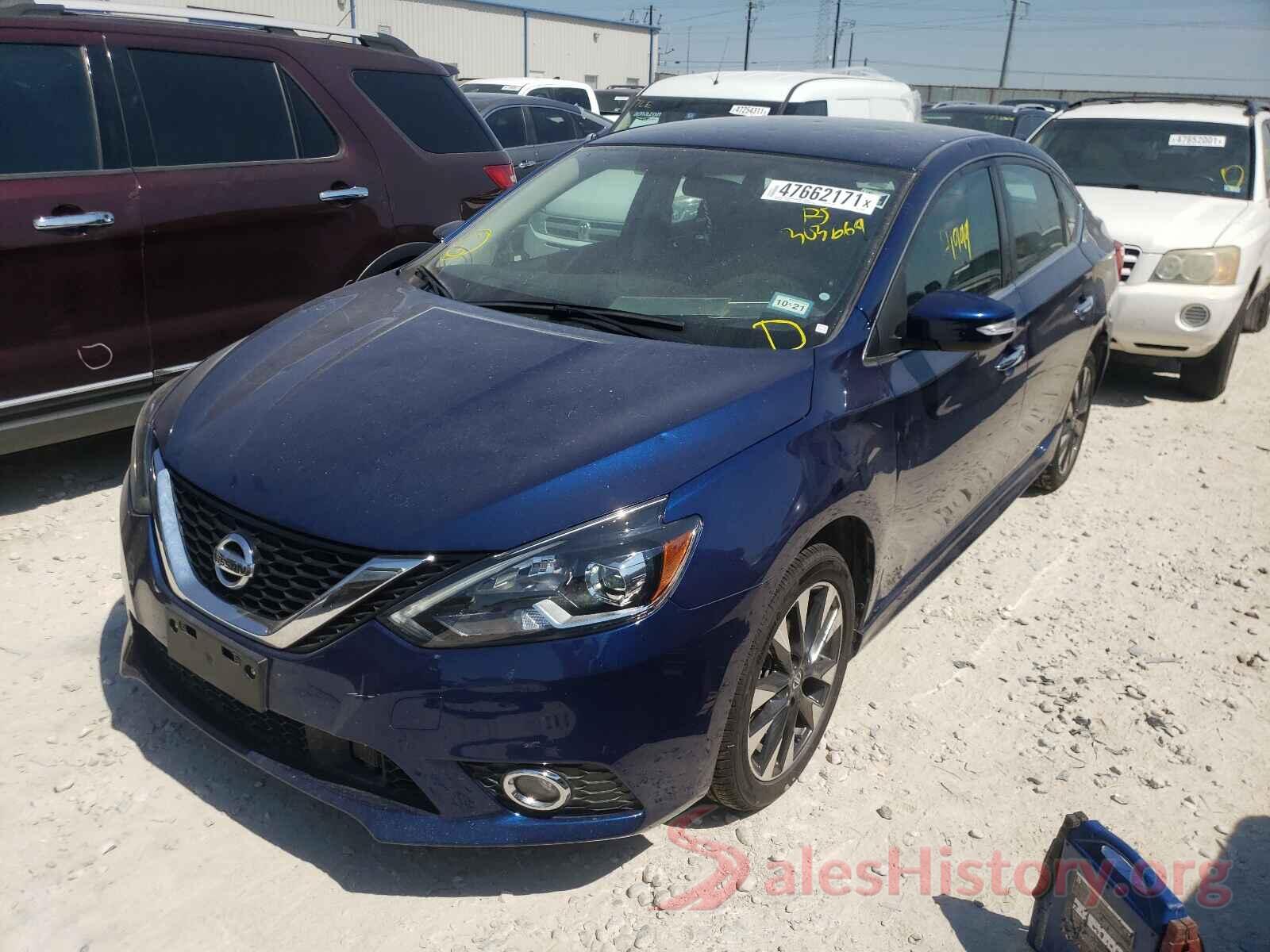 3N1AB7AP8KY303669 2019 NISSAN SENTRA