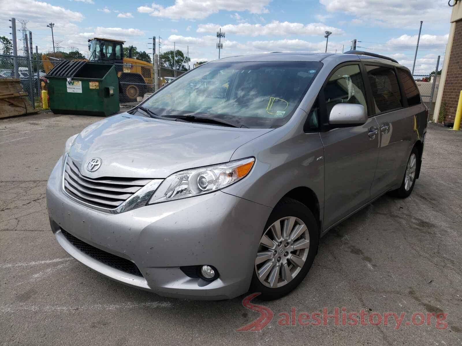 5TDDZ3DC4HS165247 2017 TOYOTA SIENNA