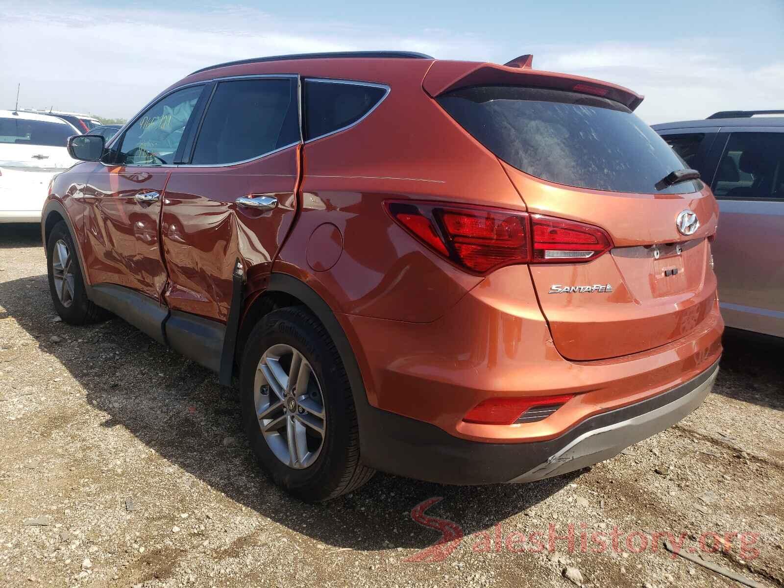 5XYZUDLB8JG521866 2018 HYUNDAI SANTA FE