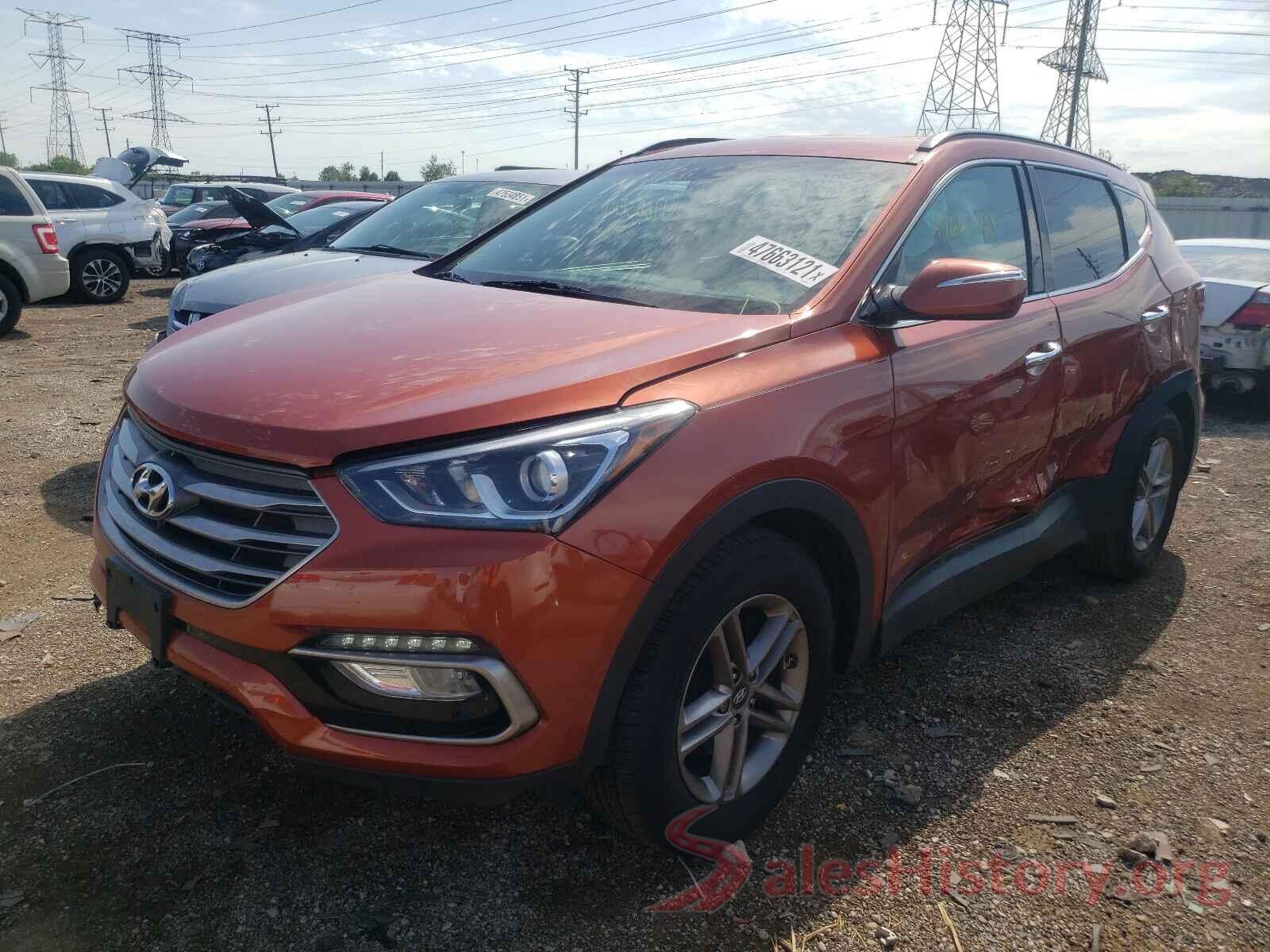 5XYZUDLB8JG521866 2018 HYUNDAI SANTA FE