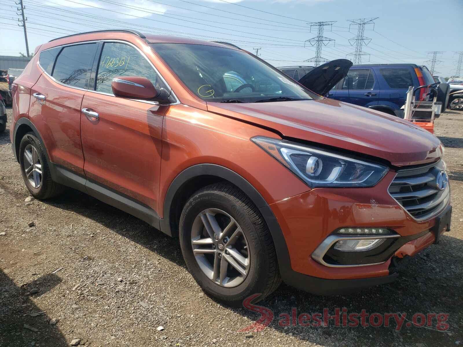 5XYZUDLB8JG521866 2018 HYUNDAI SANTA FE