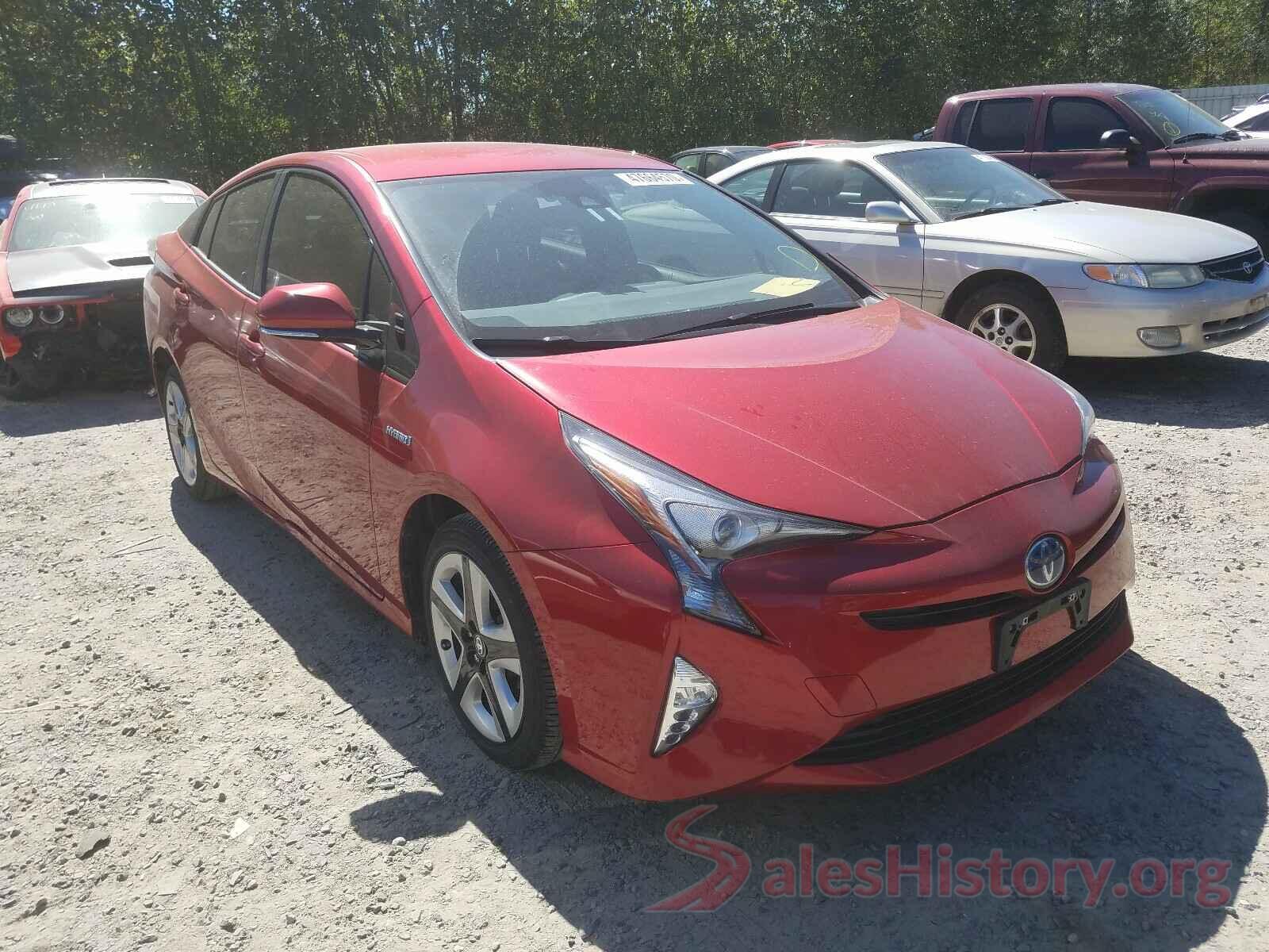 JTDKARFU4H3527988 2017 TOYOTA PRIUS