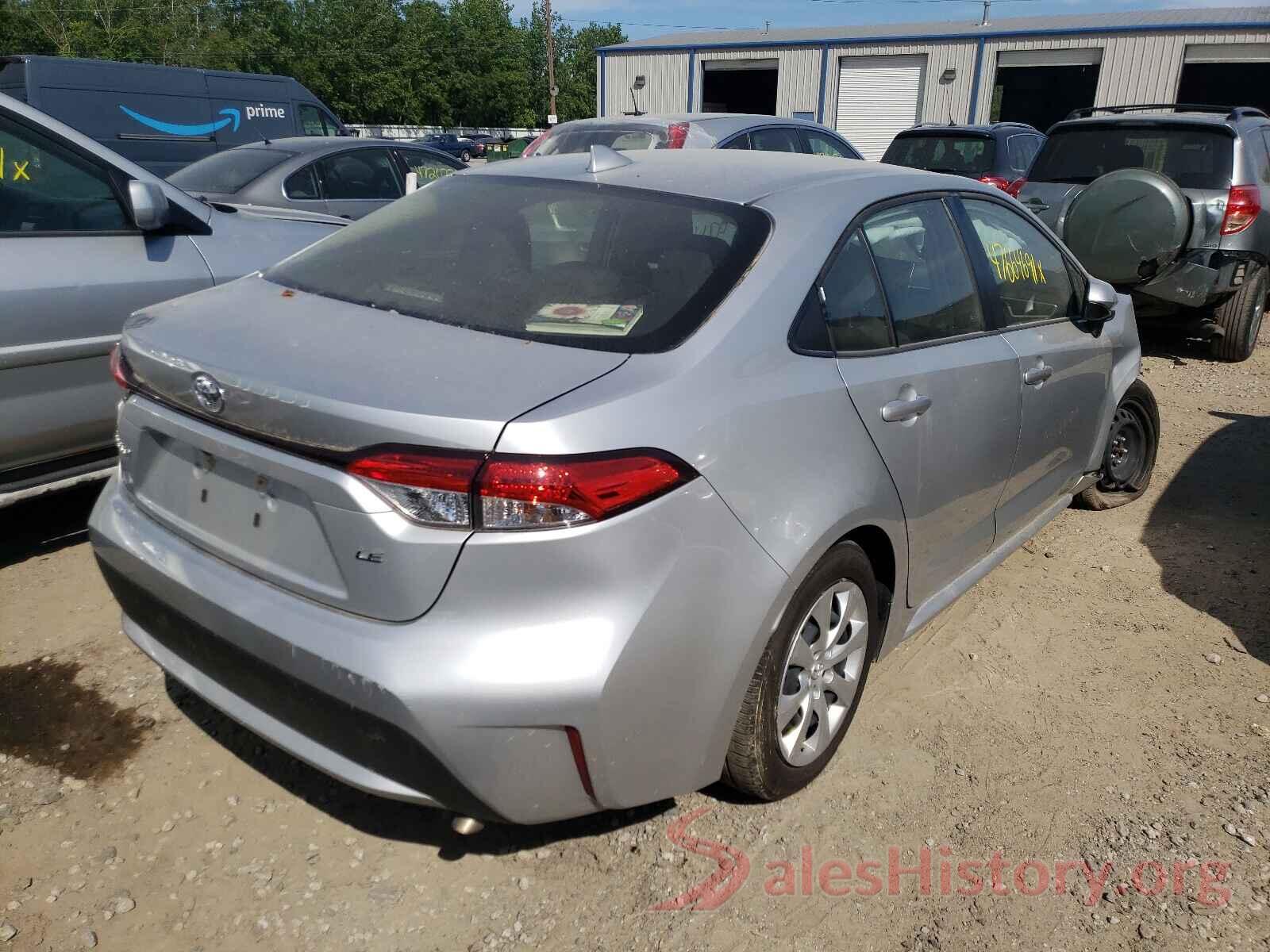 JTDEPRAE9LJ088206 2020 TOYOTA COROLLA