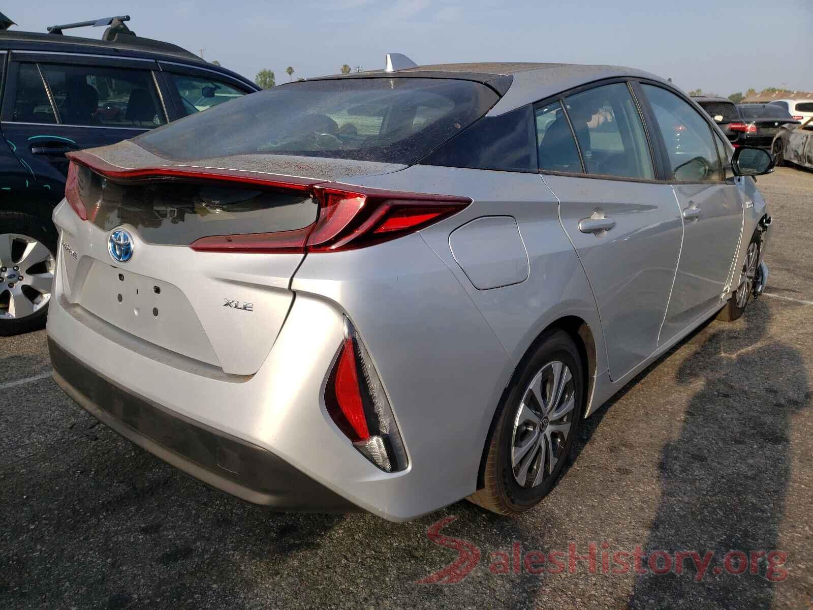 JTDKAMFP0M3168789 2021 TOYOTA PRIUS