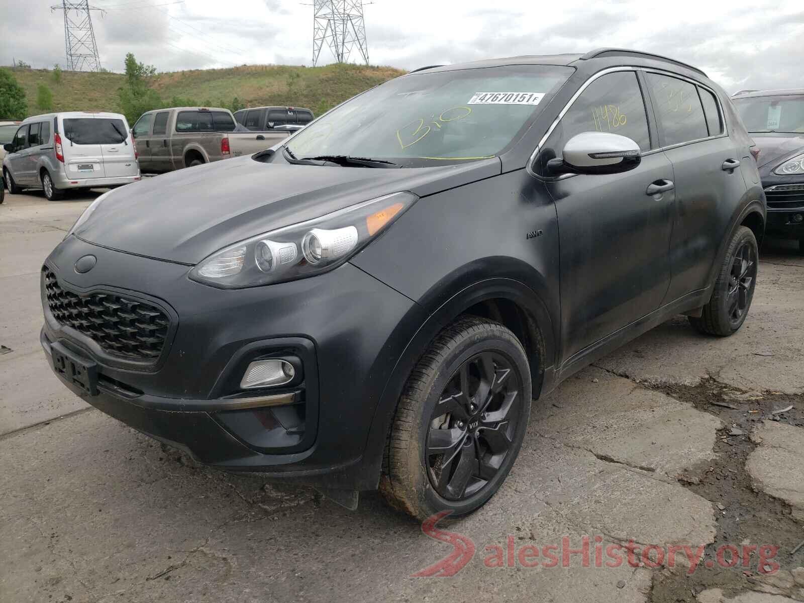 KNDP6CAC4L7651554 2020 KIA SPORTAGE