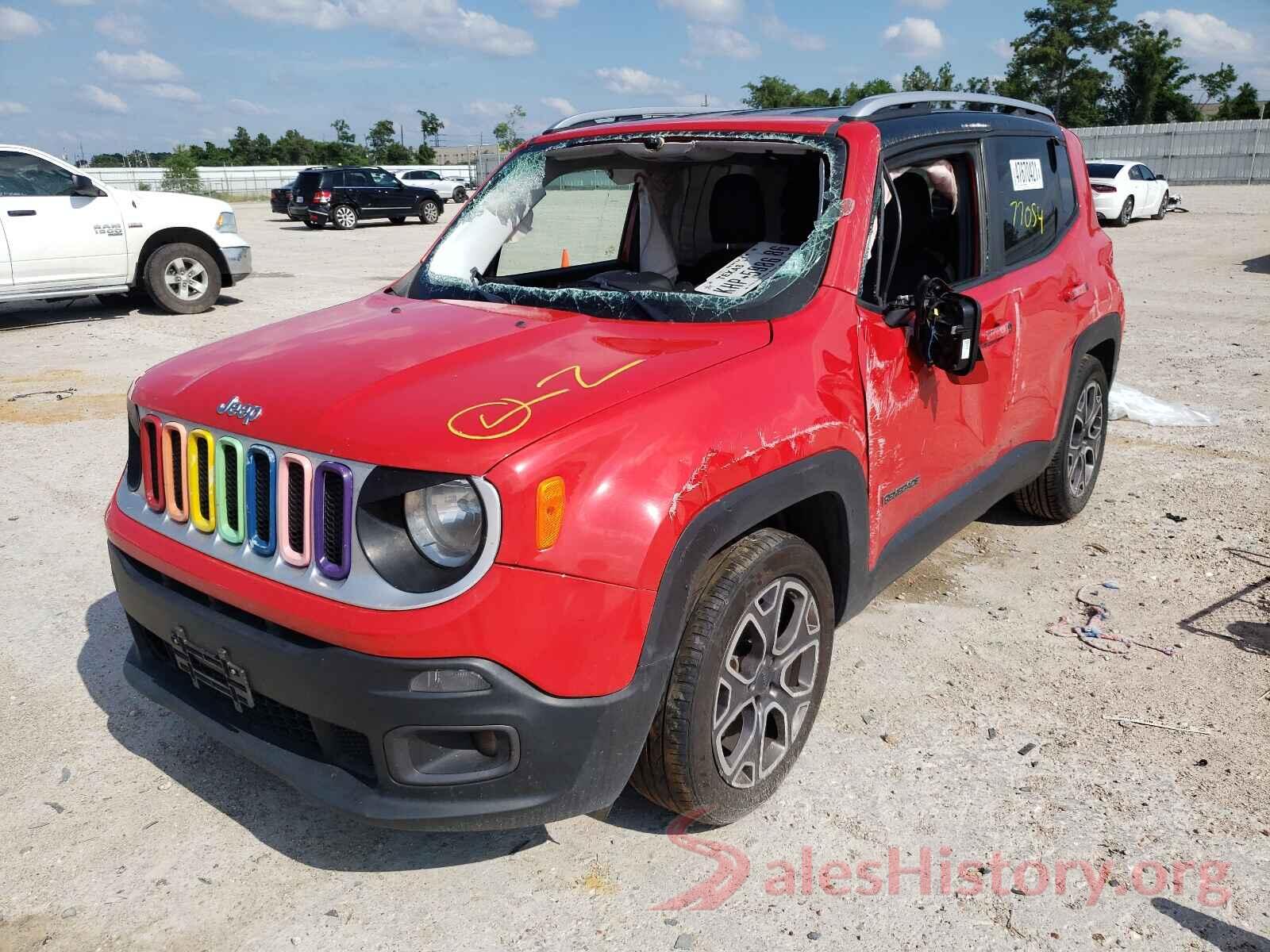 ZACCJADTXGPC82673 2016 JEEP RENEGADE