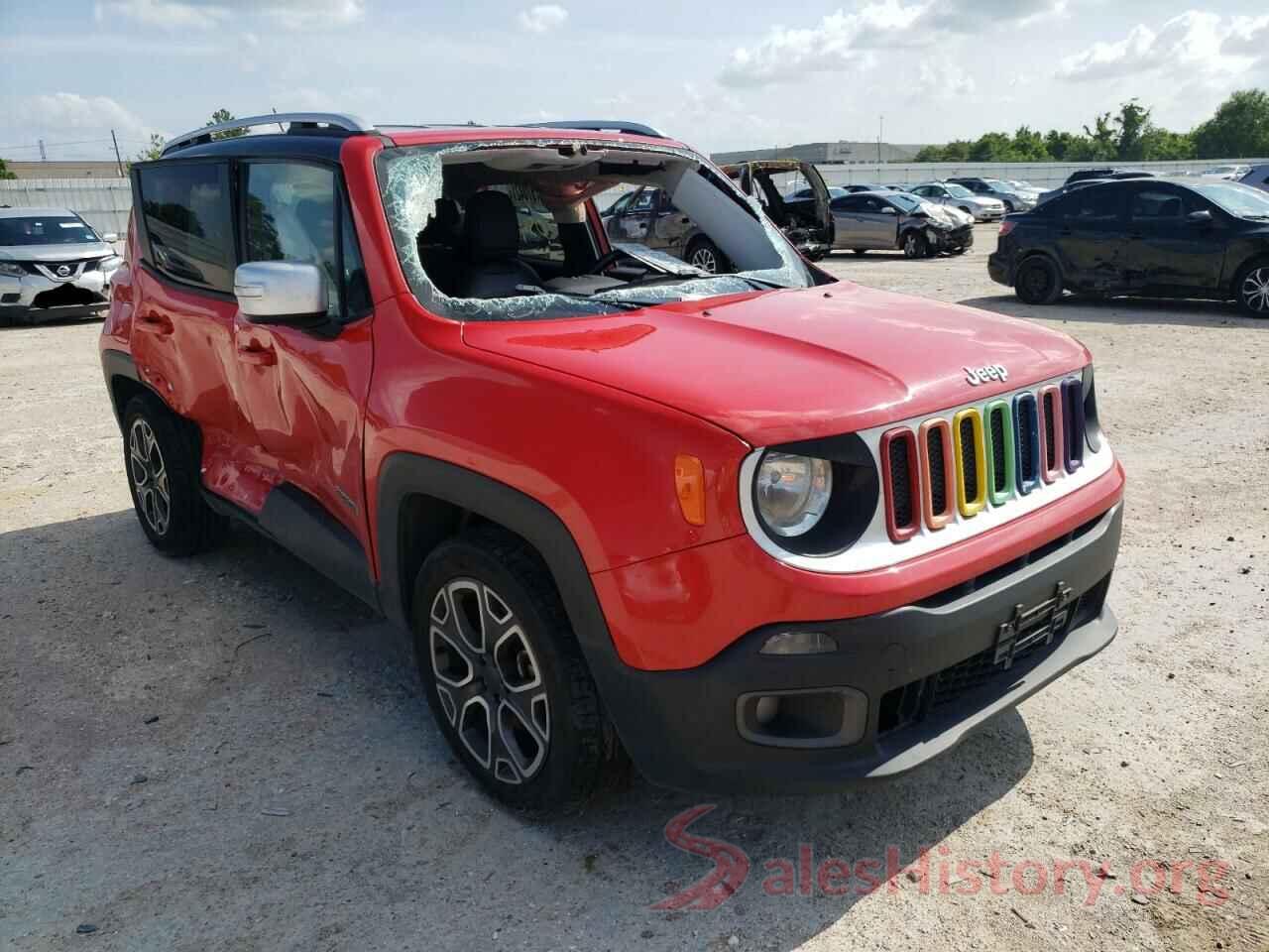 ZACCJADTXGPC82673 2016 JEEP RENEGADE