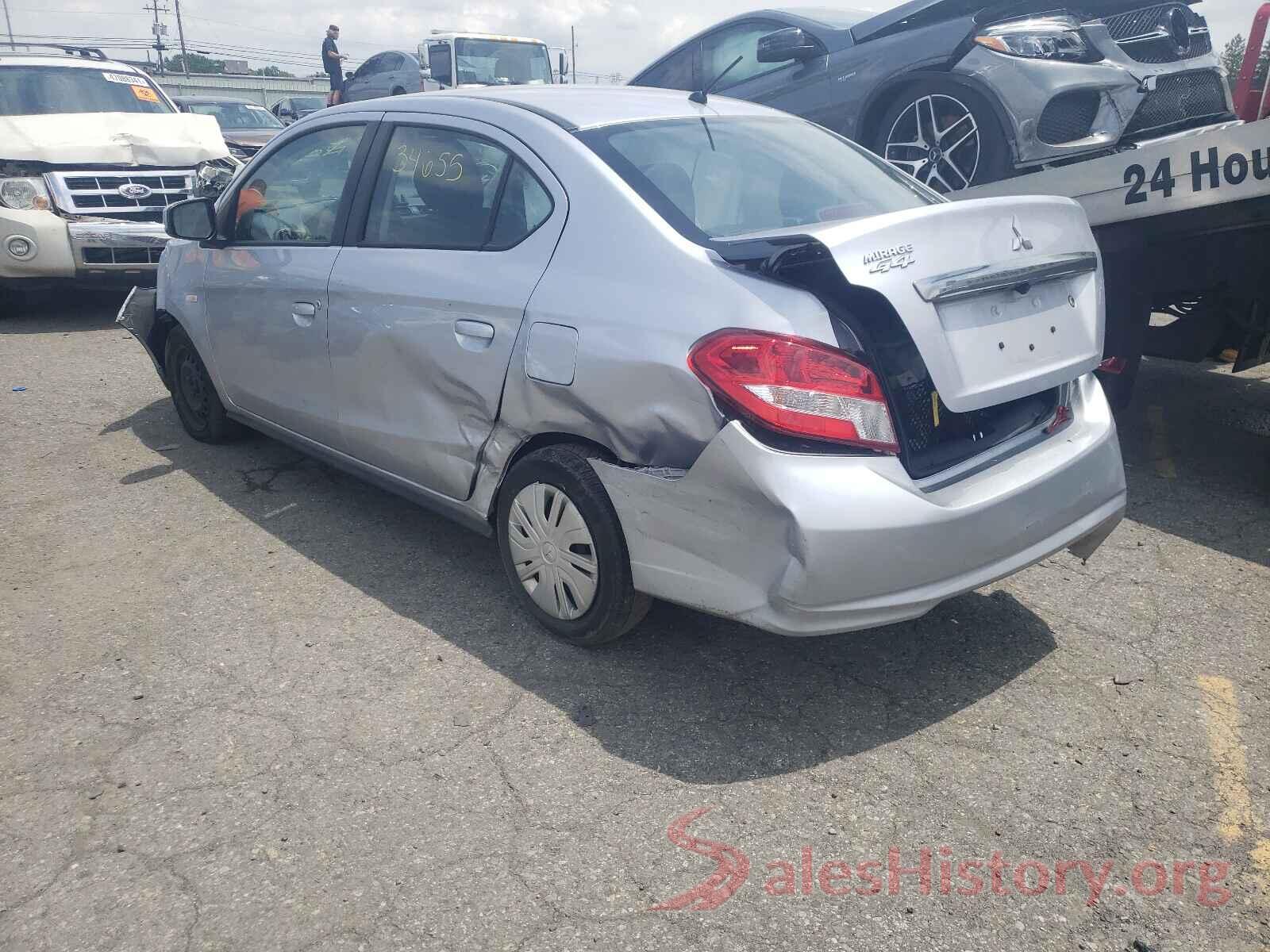 ML32F3FJ5LHF02507 2020 MITSUBISHI MIRAGE